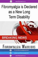 Fibromyalgia is declared as a new long-term disability